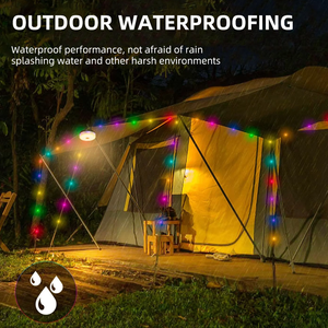 Mobile Handheld Convenient <b>Storage</b> Light Strip RGB Environmental Light Charging Camping Light MY-V23 LED Charging Light - Product Image 6