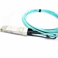 Kabel Ethernet Aktif Optik BTON QSFP-100G-AOC1M 100G AOC QSFP28 ke QSFP28