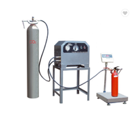 2023 Machine de remplissage de gaz dioxyde de carbone CO2 semi-automatique 0.6L pour bouteille de gaz