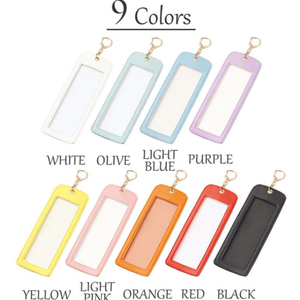 Ciondolo Portafoto in PVC alla Moda, Custodia a Griglia Quadrata in Pelle per Foto di Animali Domestici e Idoli, Regalo - Product Image 5