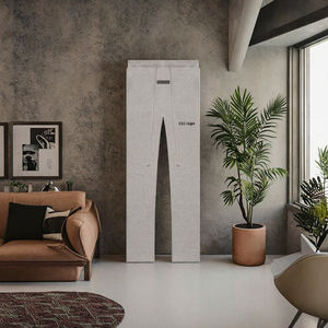 Pantalon de <span class=keywords><strong>jogging</strong></span> ample et décontracté en coton pour homme, style streetwear, avec bandes latérales larges et superposées - Service OEM - Product Image 3