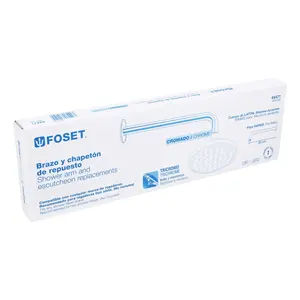 Master con 4 unità di ricambio braccio doccia e stemma, 30 cm, elemento - Product Image 2