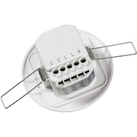 Détecteur de mouvement radar intelligent à haute puissance 3000W, capteur de micro-ondes encastré à 360 degrés, interrupteur lumineux monté au plafond