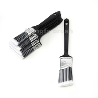 Kit de 5 pinceaux professionnels de haute qualité avec manche en plastique PP et poils en nylon doux pour la peinture