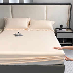 Ensemble de draps-housses 3 pièces taille double (160x200) 300TC Polyester/Coton Doux, durable et confortable pour des nuits de sommeil parfaites - Product Image 2