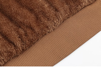 Veste d'hiver thermique épaisse pour homme OEM avec plusieurs poches, fermeture éclair sur le devant, doublure en polaire, veste cargo