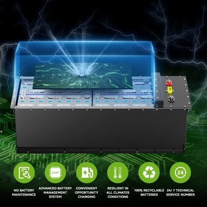 Usine de gros BMS 24V 36V 48V 51.2V 72V 80Ah <span class=keywords><strong>100Ah</strong></span> 120Ah voiturette de golf Club Car Batteries au lithium Lifepo4 <span class=keywords><strong>Batterie</strong></span> - Product Image 3