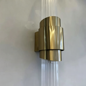 High-Quality Modern Indoor Wall <b>Lights</b> - ISO9001, CNC Machined Brass/Stainless Steel LED <b>Sconces</b> - Product Image 1