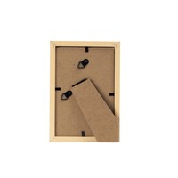 Marco de Fotos Clásico de Madera 4x6 para Decoración de Pared en Sala de Estar, Comedor u Oficina, con Soporte Trasero Tipo Caballete