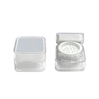 Boîte de poudre libre 5G en gros, mini-boîte de poudre de maquillage, emballage cosmétique en stock, emballage carré pour poudre libre
