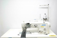 Nouvelle machine à coudre industrielle à point unique Jukis LU-2810 avec pied marcheur composé, table et moteur servo