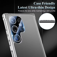 Protecteur d'objectif d'appareil photo 3D pour Samsung Galaxy S26 S25 S24 S23 ultra HD Clair Verre trempé 9H Films de protection Installation facile