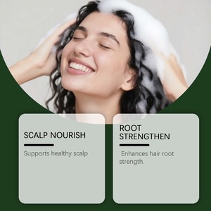Jabón Champú de Hoja de Platycladus Orientalis (Usman Grass) Triangular 120g, Nutritivo y Reparador para Uso Diario, Cabello y Cuero Cabelludo Secos - Product Image 5
