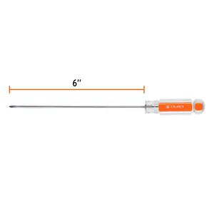 Destornillador Phillips BOX 6, 1/8" x 6", mango de acetato, TRUPER - Product Image 1