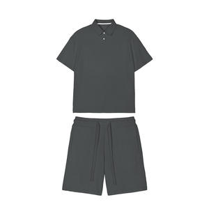 <span class=keywords><strong>Polo</strong></span> estiva da uomo in cotone con T-Shirt grafica con Logo personalizzato e Shorts-abbigliamento uomo personalizzabile - Product Image 4