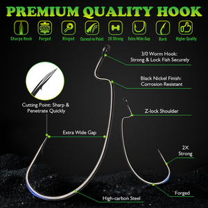 Atacado Iscas Artificiais Rígidas de Silicone para Pesca de Robalo, tipo Swim Jig e Worm, com Anzóis, 7g 10g, 5 Cores, Olhos 3D e Saias de Pesca - Product Image 5