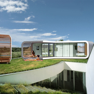 Vente Directe – Nouvelle Mini-Cabane de Luxe Préfabriquée Type Apple – Prix Compétitif – Conteneur Portable Étanche de 20 ou 40 Pieds pour Bureau ou Habitation - Product Image 4