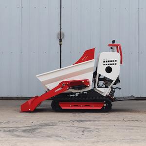 Diesel <b>Engine</b> a Lift 1.5T Mini Dumper Mini Crawler Dumper for Oil Palm - Product Image 1