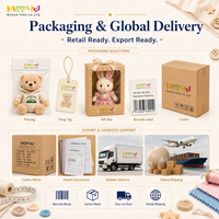 Vêtements personnalisés pour peluches en gros OEM ODM, tenues pour ours en peluche pour cadeaux de détail, fêtes et promotions de marque