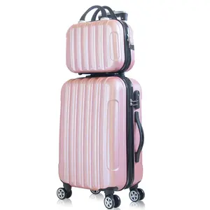 Hot Selling Beliebte Großhandel 2 Stück Travelling Trolley Bag Koffer Gepäcks ets für Frauen