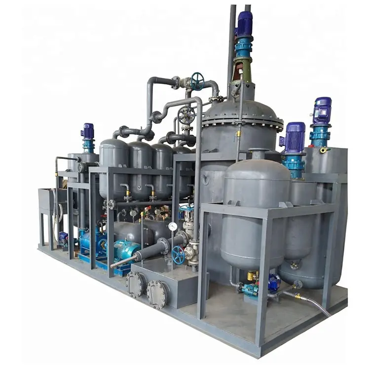 1-5 ton Distillation Used Engine Oil to Diesel Recycling Machine from Waste Oil