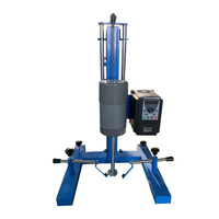 Mélangeur à grande vitesse en acier inoxydable DustPeak pour peintures, produits chimiques, contrôle électronique, mélangeur dispersant industriel, revêtement