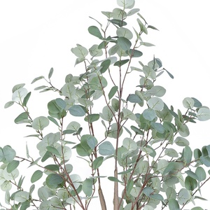 OH arti Bonsai artificiale finto pianta verde verde verde verde verde foglia d'<span class=keywords><strong>albero</strong></span> di eucalipto per <span class=keywords><strong>albero</strong></span> all'aperto <span class=keywords><strong>l</strong></span> decorazione interna - Product Image 4