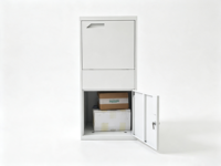 Boîte aux lettres autonome antivol pour colis et courrier, armoire de rangement intérieure pour maison et bureau, personnalisable
