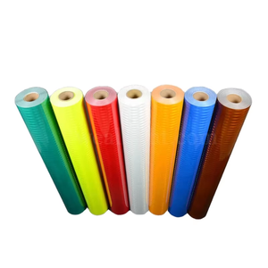 Multi <strong>Colored</strong> Self Adhesive High Intensity Micro Prismatic Reflective <strong>Vinyl</strong> Sheeting Roll Sticker - Product Image 3