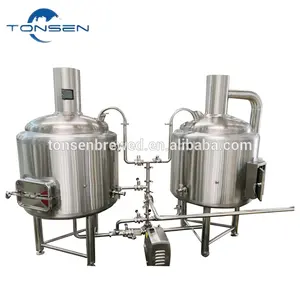 400l brew system brewhouse mash tun electrical heating beer equipment turnkey project for brewery plant