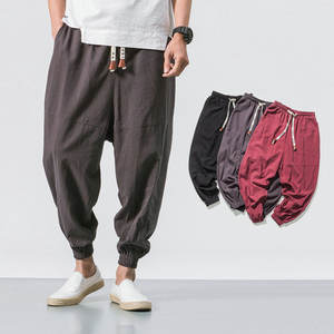 Pantalon décontracté pour hommes, Baggy surdimensionné, Logo personnalisé, vente en gros, - Product Image 4
