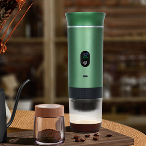 <span class=keywords><strong>Machine</strong></span> <span class=keywords><strong>à</strong></span> expresso portable certifiée CE Mini cafetière <span class=keywords><strong>Batterie</strong></span>/USB Charge extérieure Voiture Voyage 20 Bar Cafetière - Product Image 1