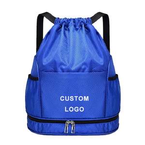 Bolsa de Diseño Personalizada con Cordón, Bolsa Deportiva 210d con Estampado de Moda, Cierre de Cordón, Bolsa de Poliéster con Cordón - Product Image 1