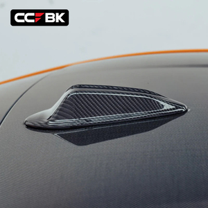 Cubierta de Antena de Techo Tipo Aleta de Tiburón de Fibra de Carbono Seca para <span class=keywords><strong>BMW</strong></span> G42 G87 M2 G20 G80 M3 G22 G82 M4 G30 F90 M5 2017-2023, 65205A59AB5 - Product Image 3