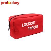 Sac de verrouillage portable de sécurité électrique industrielle en tissu polyester imperméable, sac à outils durable et léger, ISO9001 CE OSHA