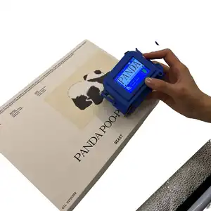 AIX 12,7 мм TIJ ручной Срок годности бар QR код партии номер печати мини струйный принтер на плоской поверхности