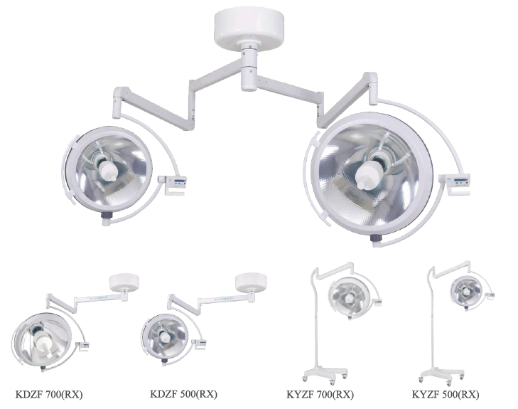 48W Operating Room LED Surgical Lights Shadowless ABS With Camera
