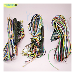 28ピン<span class=keywords><strong>Jamma</strong></span>ワイヤーアーケードコインプッシャーゲーム機配線用ハーネスゲームボードワイヤーハーネス - Product Image 1