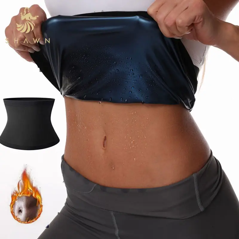 Fashionable Slimming Body Fat Reducer Fitness Sweat Belt Body Sculpting Belt Sauna For Women