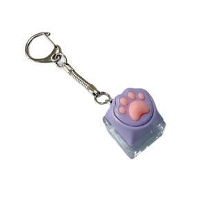 Llavero Personalizado con Interruptor Mecánico, Juguete Antiestrés, Colgante de Silicona 3D con Forma de Pata de Gato, Regalo para Aliviar el Estrés, para TDAH y Ansiedad - Product Image 6