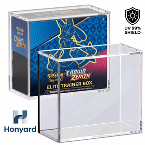 Boîte de présentation coulissante en acrylique pour Elite Trainer Box (ETB) Pokémon, boîte acrylique avec couvercle pour booster de cartes ETB - Product Image 1