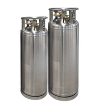 Réservoir de stockage d'oxygène liquide/azote/argon/CO2 Cylindre de gaz cryogénique Dewar, alimentation en oxygène médical hospitalier