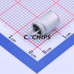 ตัวเก็บประจุแบบแข็ง ULR107M1VE08CB ชนิด Through Hole (THT), ขนาด D6.3xL8 มม. 100uF 20% 35V 2.5 มม. - Product Image 2