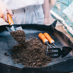 Ensemble d'outils de jardin RUIPU, 3 pièces, outils à main en fer pour creuser, planter, désherber, utilisation en extérieur - Product Image 2