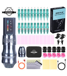 ชุดเครื่องสักแบบสมบูรณ์ระดับพรีเมี่ยมสำหรับมืออาชีพ <span class=keywords><strong>FK</strong></span> ชุดปืนกลจังหวะ4มม. สำหรับคุณสมบัติของศิลปินถาวร - Product Image 1