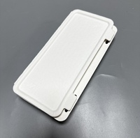 Plateau en pulpe de haute qualité, recyclable, biodégradable, respectueux de l'environnement, pressé à l'état humide, blanc, pour petits produits électroniques