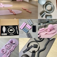 Anneau de fitness et de yoga en PVC à bords renforcés, long et robuste, pour entraînement musculaire, vente chaude transfrontalière, directement de l'usine