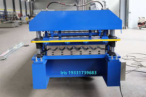 완전 자동 골판지 철판 루핑 타일 만들기 롤 성형 기계 금속 지붕 패널 루핑 시트 만들기 기계 - Product Image 3