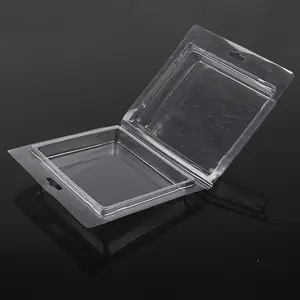 Custom Transparent Vacuum Formed Blister Boxes Clamshell Clear Blister Clam Shell Folded Package