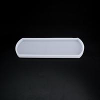 M12419 Panneau d'arrêt Coin arrondi Ornement à angle droit Moule en silicone numérique